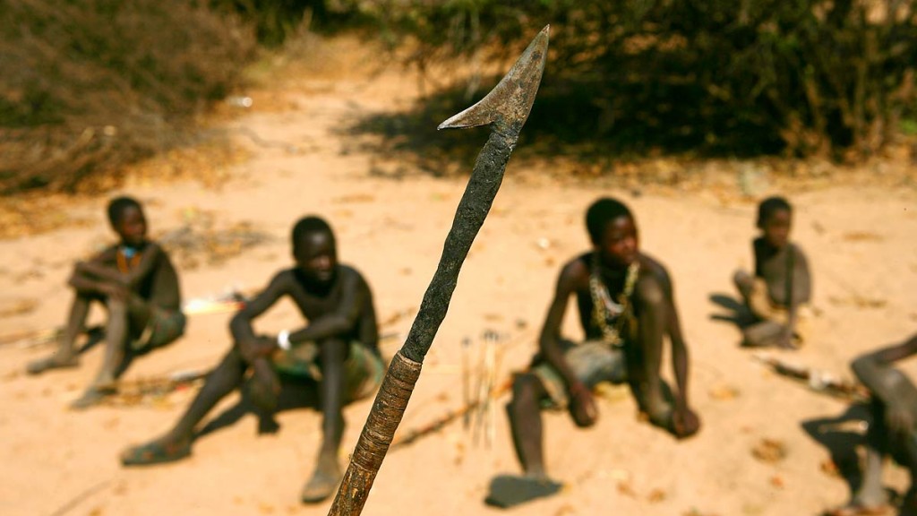 Afrika, Tansania, Giftpfeil, Buschmänner, Foto: Bernd Eßling, Bildjournalist, Fotograf