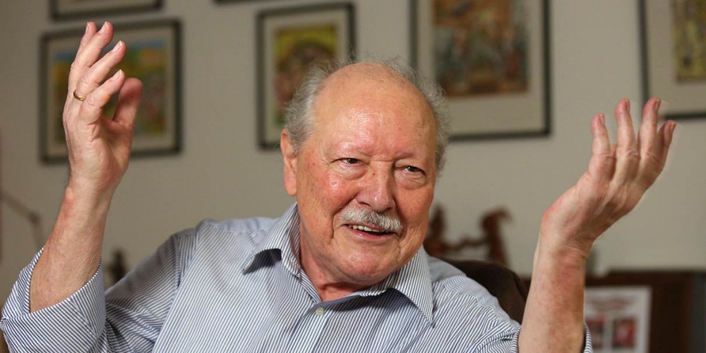 People, Kabarettist Herbert Bonewitz, Foto: Bernd Eßling, Bildjournalist, Fotograf