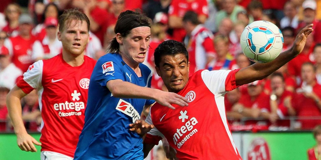 Fussball Bundesliga, FSV Mainz 05, Sami Allagui, Foto: Bernd Eßling, Bildjournalist, Fotograf