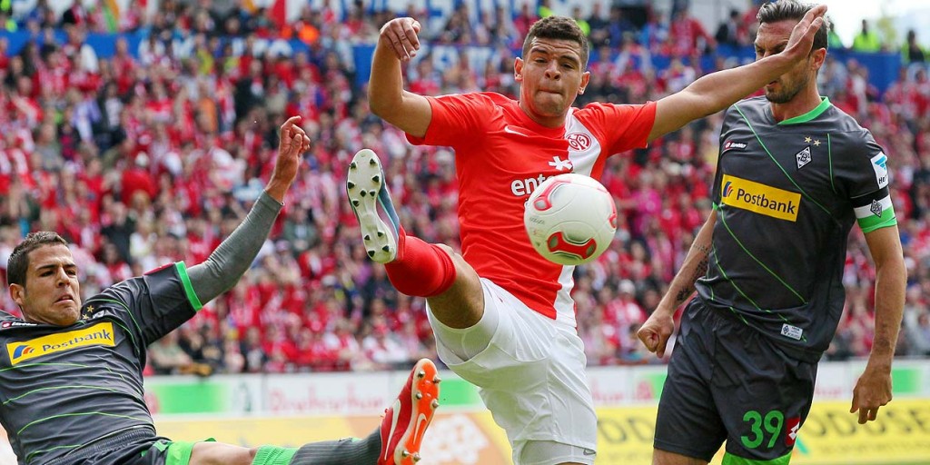 Fussball Bundesliga, FSV Mainz 05, Shawn Parker Foto: Bernd Eßling, Bildjournalist, Fotograf