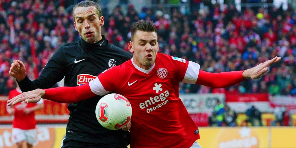 Fussball Bundesliga, FSV Mainz 05, Adam Szalai, Foto: Bernd Eßling, Bildjournalist, Fotograf